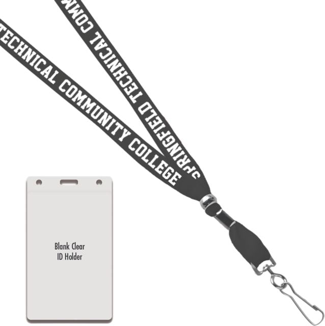 Springfield Technical Community College Card Dispenser Lanyard